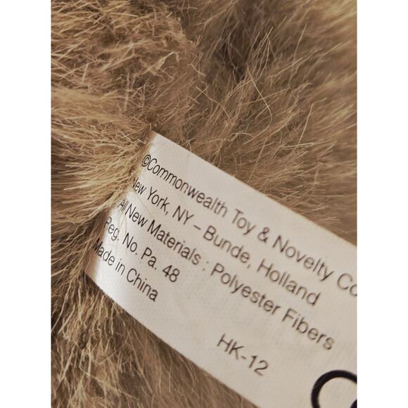 Vintage Commonwealth Nibblets Christmas Mouse Plush RL Style Plaid Hat Scarf - Picture 7 of 7